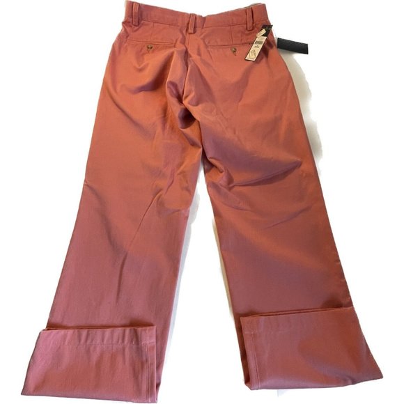 Polo Ralph Lauren size 32x32 (32x30) Flat Front Pants NEW NWT Pink - Picture 2 of 7